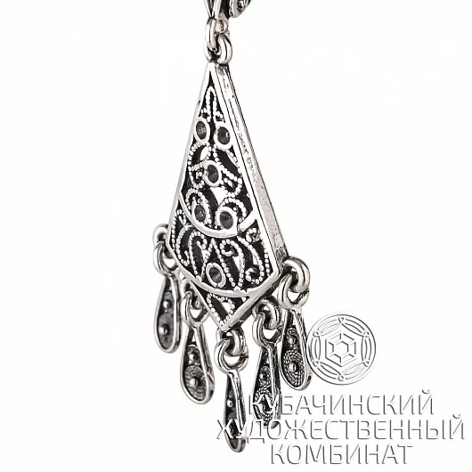 Серьги из серебра 925 пробы