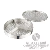 Таблетница из серебра 