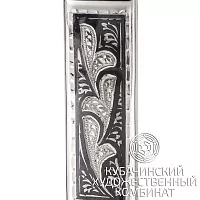 Зажигалка серебряная