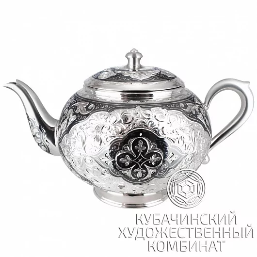 Чайник "Люкс" с чернью" на 520 мл