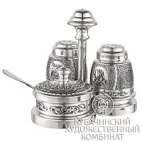 Набор для специй из серебра