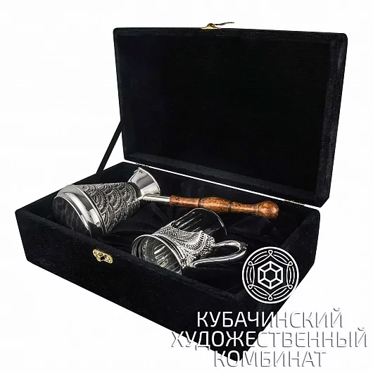 Кофейный набор из латуни на 350 мл