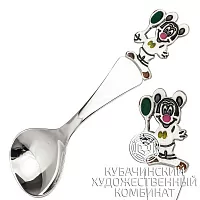 Ложка "Микки Маус" из серебра 925 пробы
