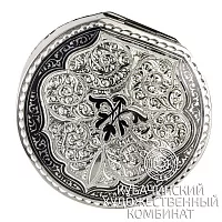 Таблетница из серебра