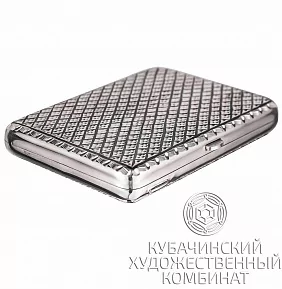 Портсигар из серебра 