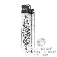 Зажигалка из серебра