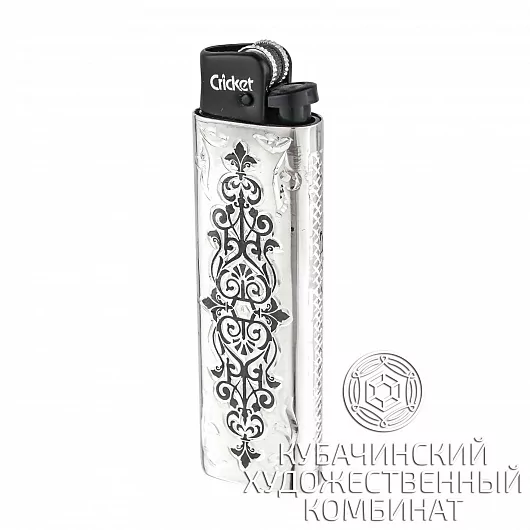 Зажигалка из серебра