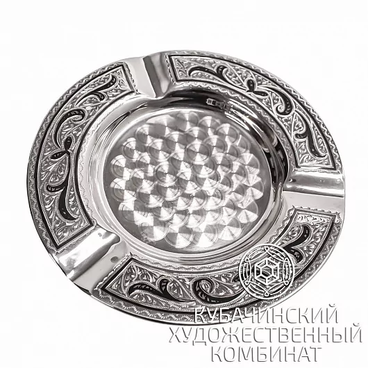 Пепельница серебряная 