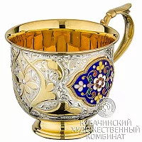Чашка с эмалью на 160 мл