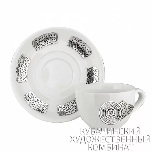 Кофейный набор из серебра на 350 мл