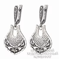 Серьги из серебра 925 пробы