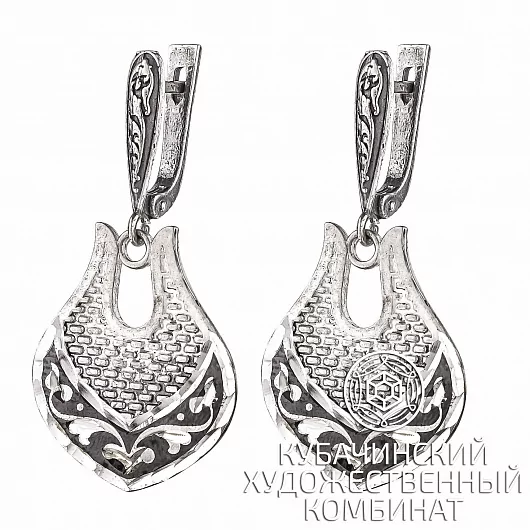 Серьги из серебра 925 пробы
