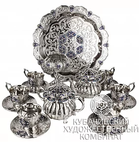 Чайный сервиз из серебра