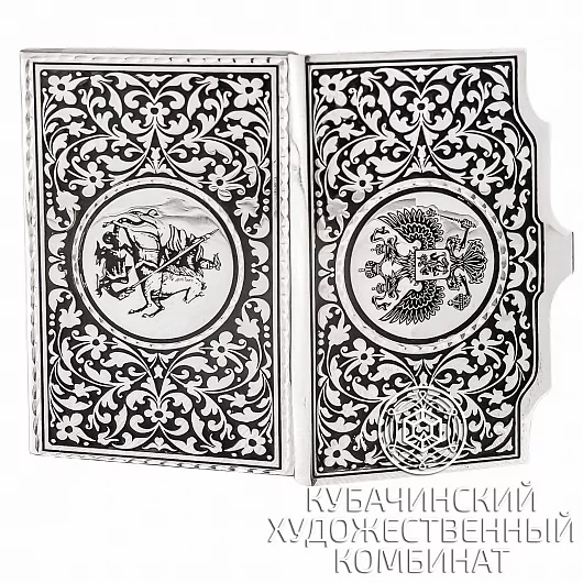 Картхолдер серебряный