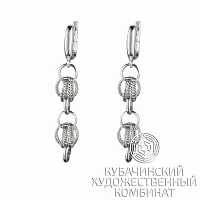 Серьги из серебра 925 пробы