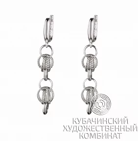 Серьги из серебра 925 пробы