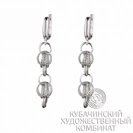 Серьги из серебра 925 пробы