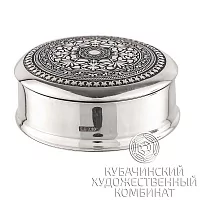 Таблетница из серебра