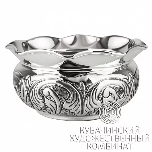 Конфетница серебряная 925 пробы 