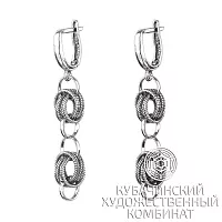 Серьги из серебра 925 пробы