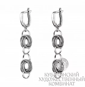 Серьги из серебра 925 пробы