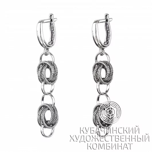 Серьги из серебра 925 пробы