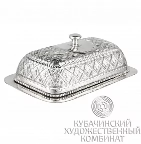 Масленка из серебра