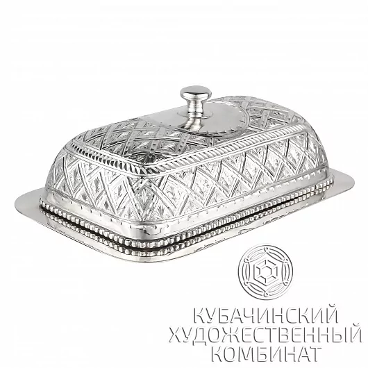 Масленка из серебра