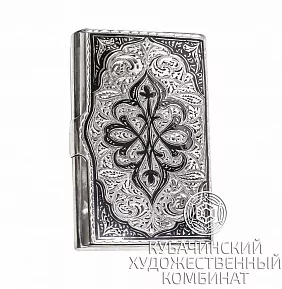 Визитница из серебра