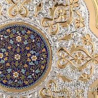 Поднос из серебра