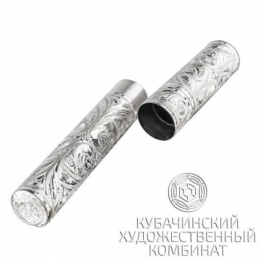 Сигарница из серебра