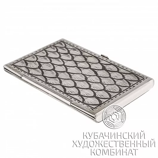 Визитница из серебра