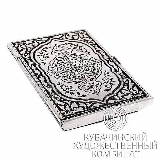 Визитница из серебра