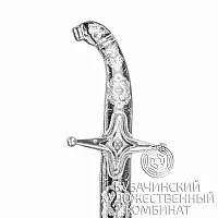Сабля из серебра