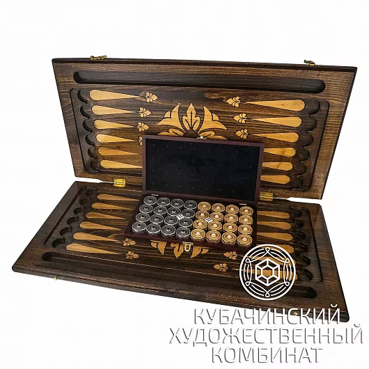Нарды из серебра 925 пробы