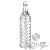 Бутылка из серебра 925 пробы на 650 мл
