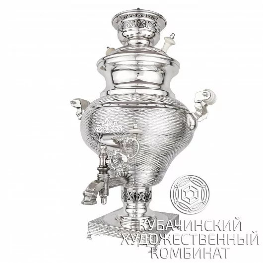 Самовар из серебра 925 пробы