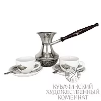Кофейный набор из серебра на 350 мл