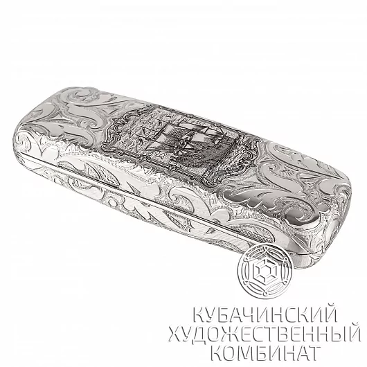Футляр для очков из серебра