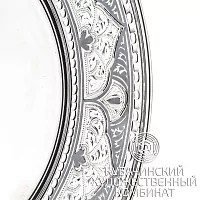 Тарелка из серебра 