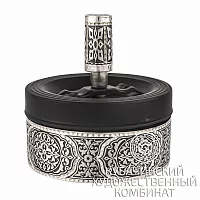 Пепельница серебряная