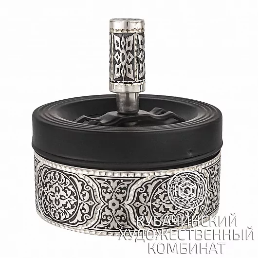 Пепельница серебряная