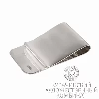 Зажим для денег из серебра