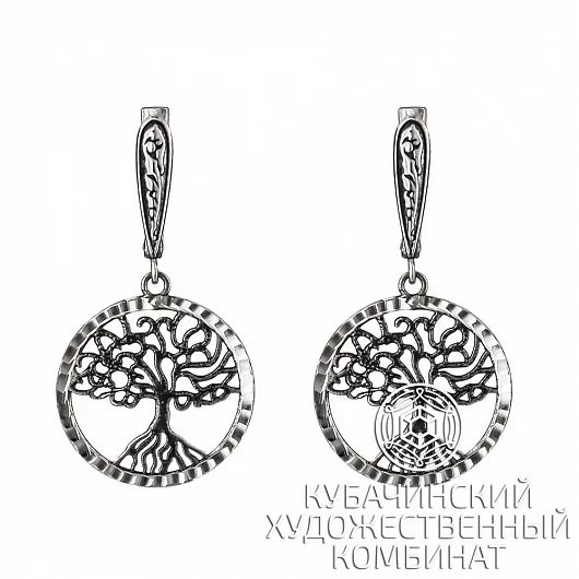 Серьги "Дерево"