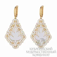 Серьги из серебра 925 пробы