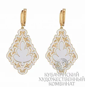 Серьги из серебра 925 пробы