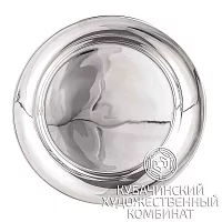 Тарелка из серебра 999 пробы 
