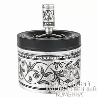 Пепельница серебряная