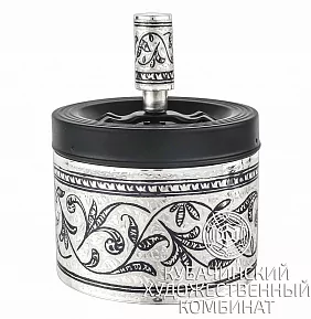 Пепельница серебряная