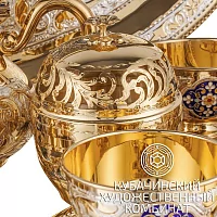 Чайный сервиз из серебра на 850 мл